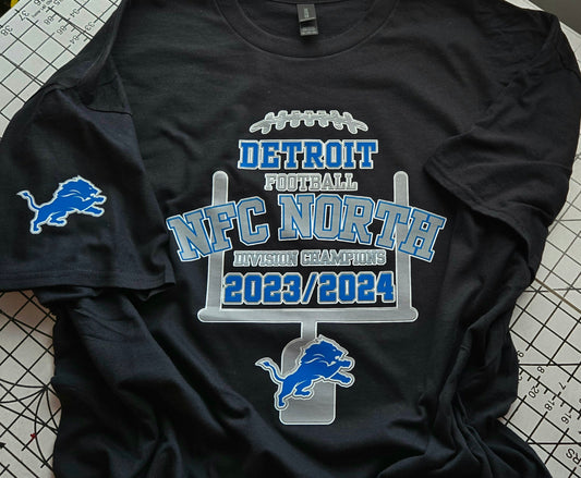 Lions NFC Back 2 Back 22x60" Gang Sheet