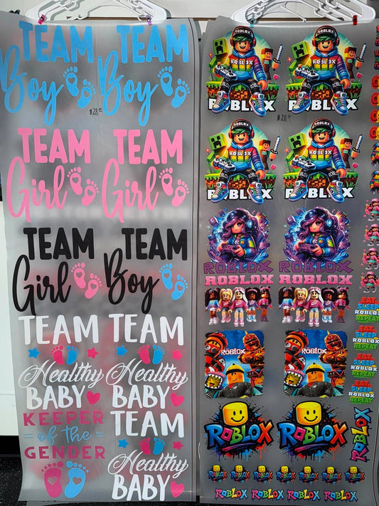 Custom DTF Gang Sheet - INSTANT PEEL