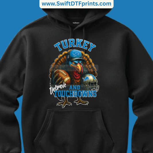 Turkey & Touchdowns T-Shirt/Hoodie