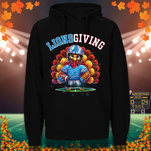 Lionsgiving Tshirt or Hoodie