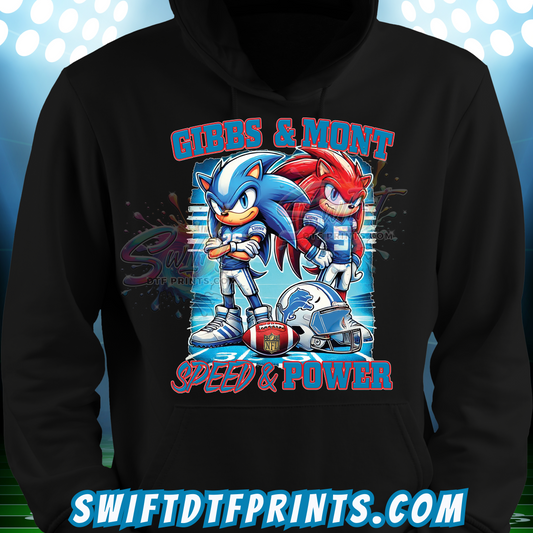 Gibbs & Mont Sonic Shirt or Hoodie